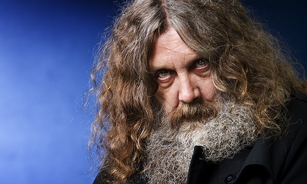 Drawing a line  Alan Moore, the creator of Watchmen.