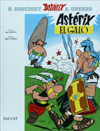 Portada de Astérix el Galo, el primer álbum