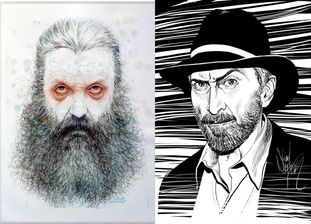 Alan Moore y Frank Miller, dos grandes en nosolocomics