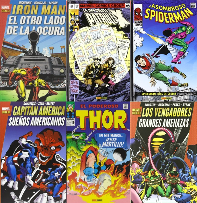 Marvel Gold – vuelven los clásicos del cómic