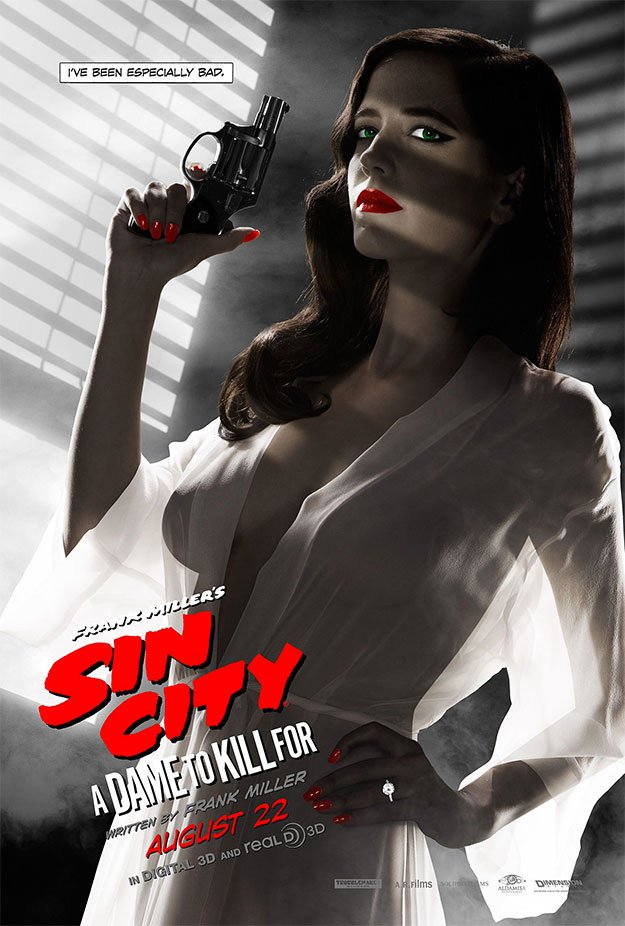 Nuevo trailer de Sin City y algunas sorpresas más relacionadas con el cine