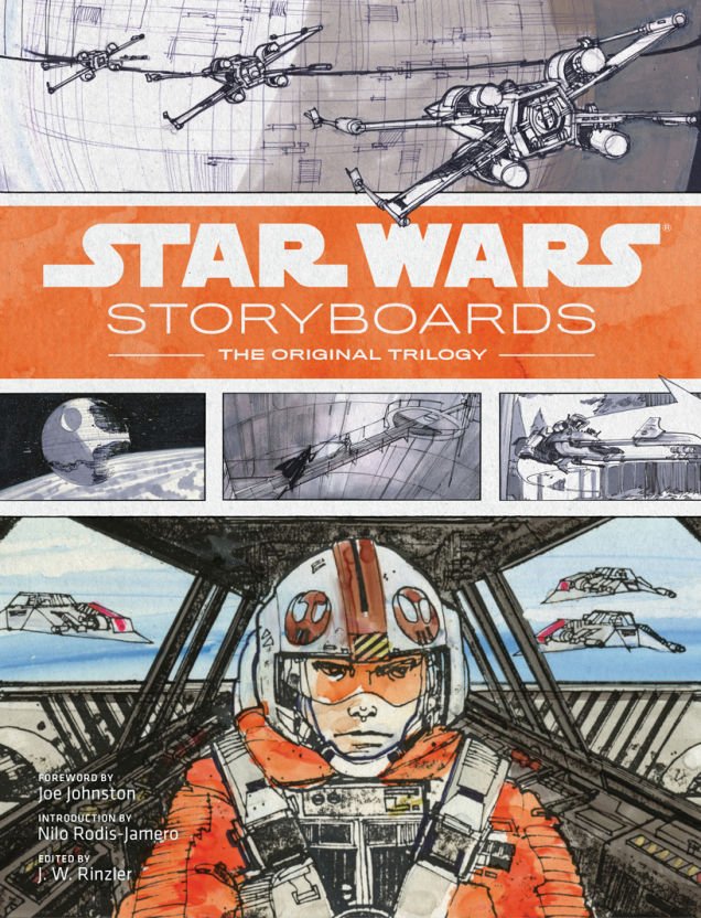Los storyboards de Star Wars originales en una visión inédita de la trilogía