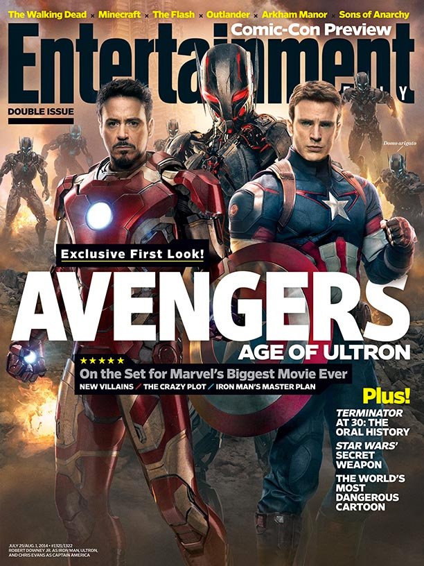 Por sorpresa, primeras imágenes de Los Vengadores 2: La edad de Ultrón… se acerca otro gran acontecimiento Marvel