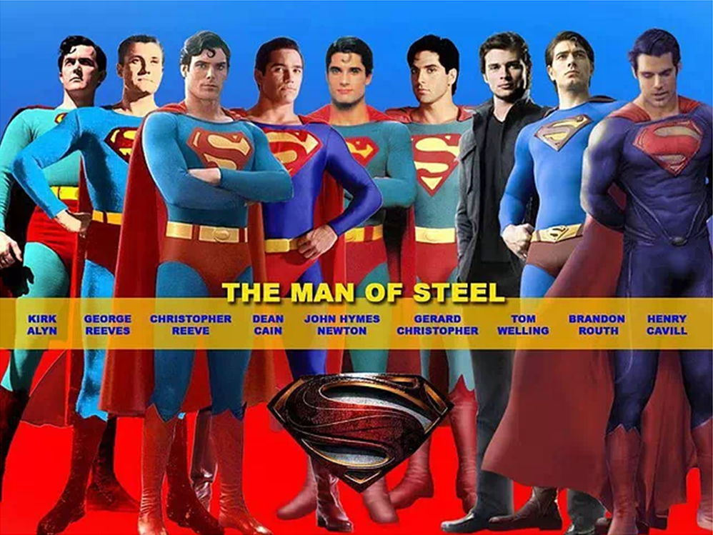 Todos los actores que han interpretado a Superman en cine y televisión