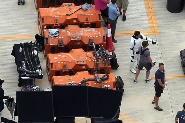 Primeras imágenes del rodaje de Star Wars: Rogue One