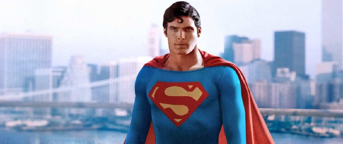 Christopher Reeve como Superman en la película de 1978