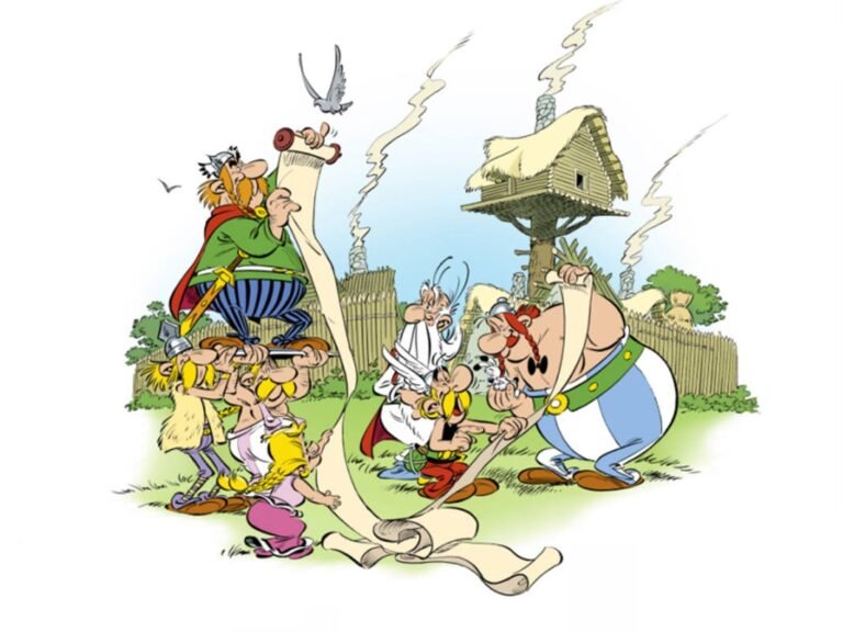 La nueva aventura de Astérix lanzada esta semana cuenta con Julian Assange como estrella invitada