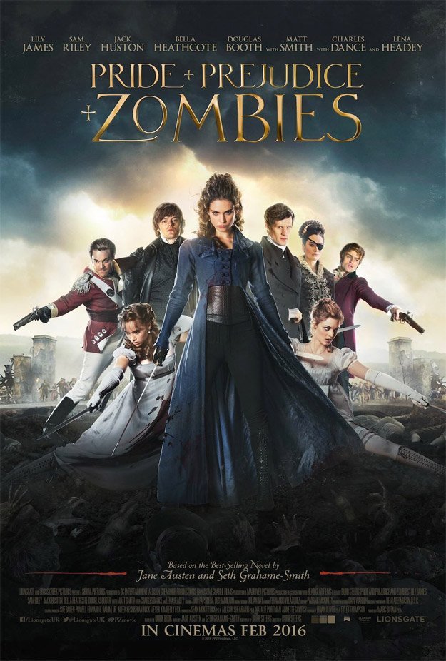 Orgullo y Prejuicio y Zombies… impresionante fusión del cine de época victoriano y el de zombies