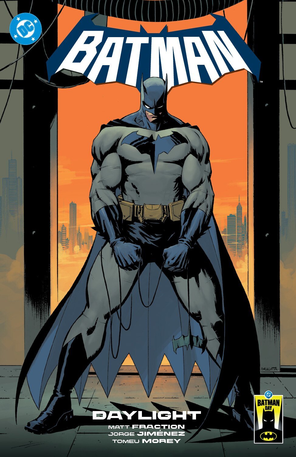 Portada del tomo Batman Vol. 1: Daylight de Matt Fraction y Jorge Jiménez