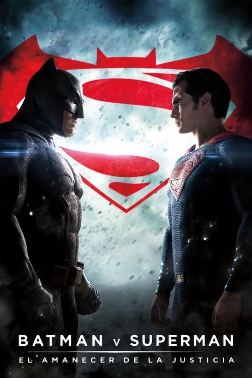 Cartel oficial de Batman vs Superman. El amanecer de la justicia