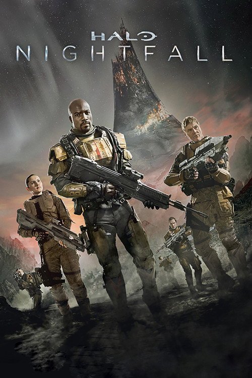 Cartel oficial de Halo: Nightfall