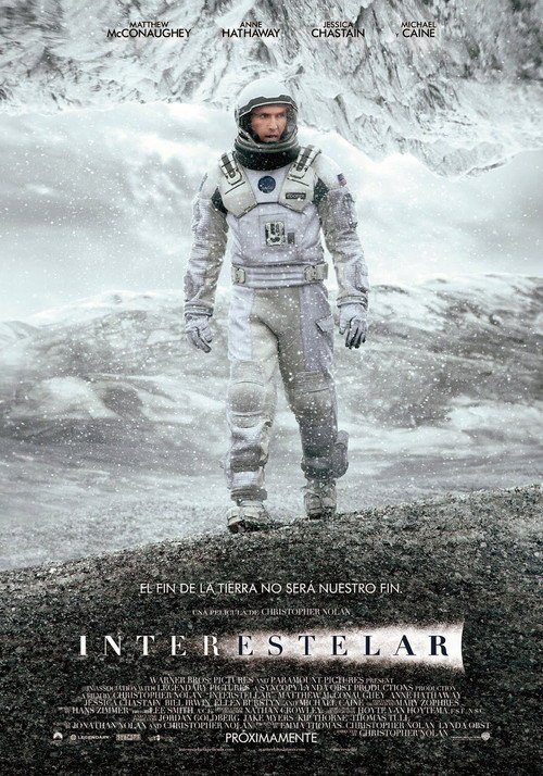 Cartel oficial de Interstellar