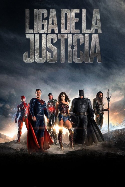 Cartel oficial de Liga de la Justicia