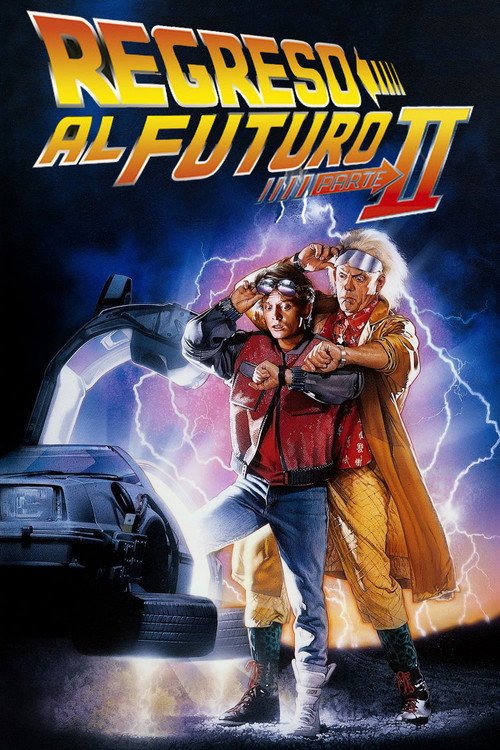 Cartel oficial de Regreso al futuro II