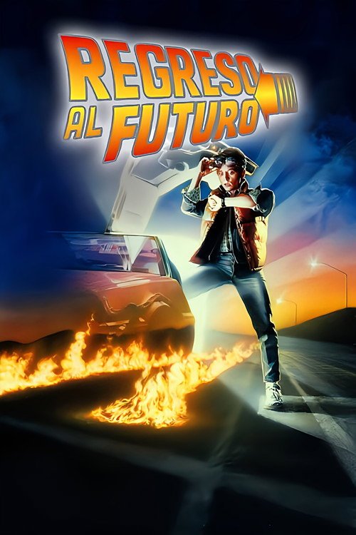 Cartel oficial de Regreso al futuro
