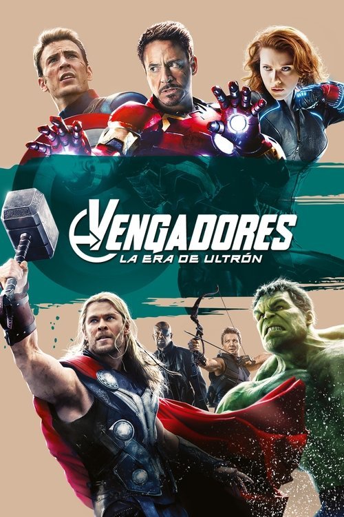 Cartel oficial de Vengadores: La era de Ultrón