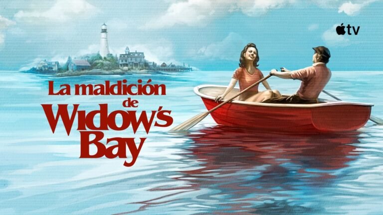 Arte oficial de La maldición de Widow's Bay, gran triunfadora de los Emmy 2026