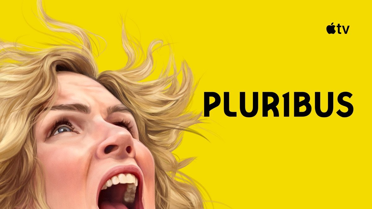 Arte oficial de Pluribus, la serie de ciencia ficción de Vince Gilligan con Rhea Seehorn