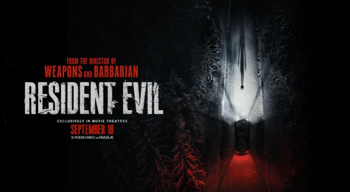 Arte oficial de Resident Evil (2026), de Zach Cregger, con la fecha de estreno del 18 de septiembre