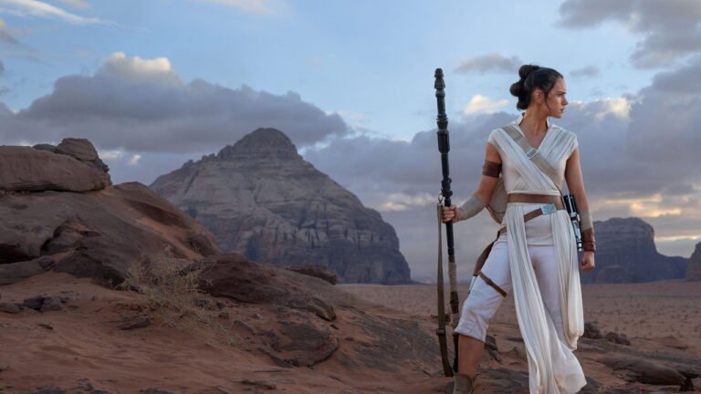 Daisy Ridley como Rey en Star Wars: El ascenso de Skywalker