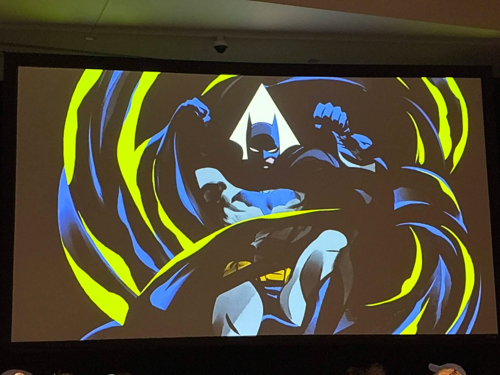 Arte de Batman: Shadow of the Bat presentado por DC en la New York Comic Con 2026