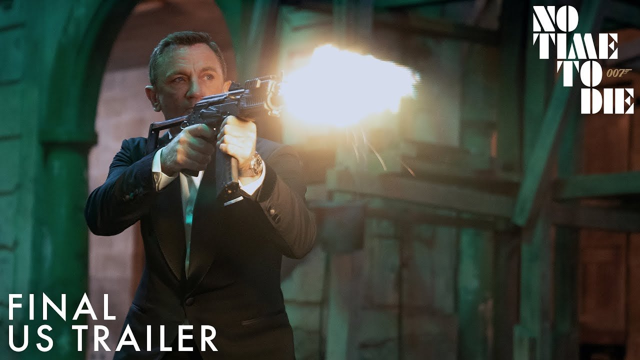 Daniel Craig como James Bond en el tráiler oficial de Sin tiempo para morir