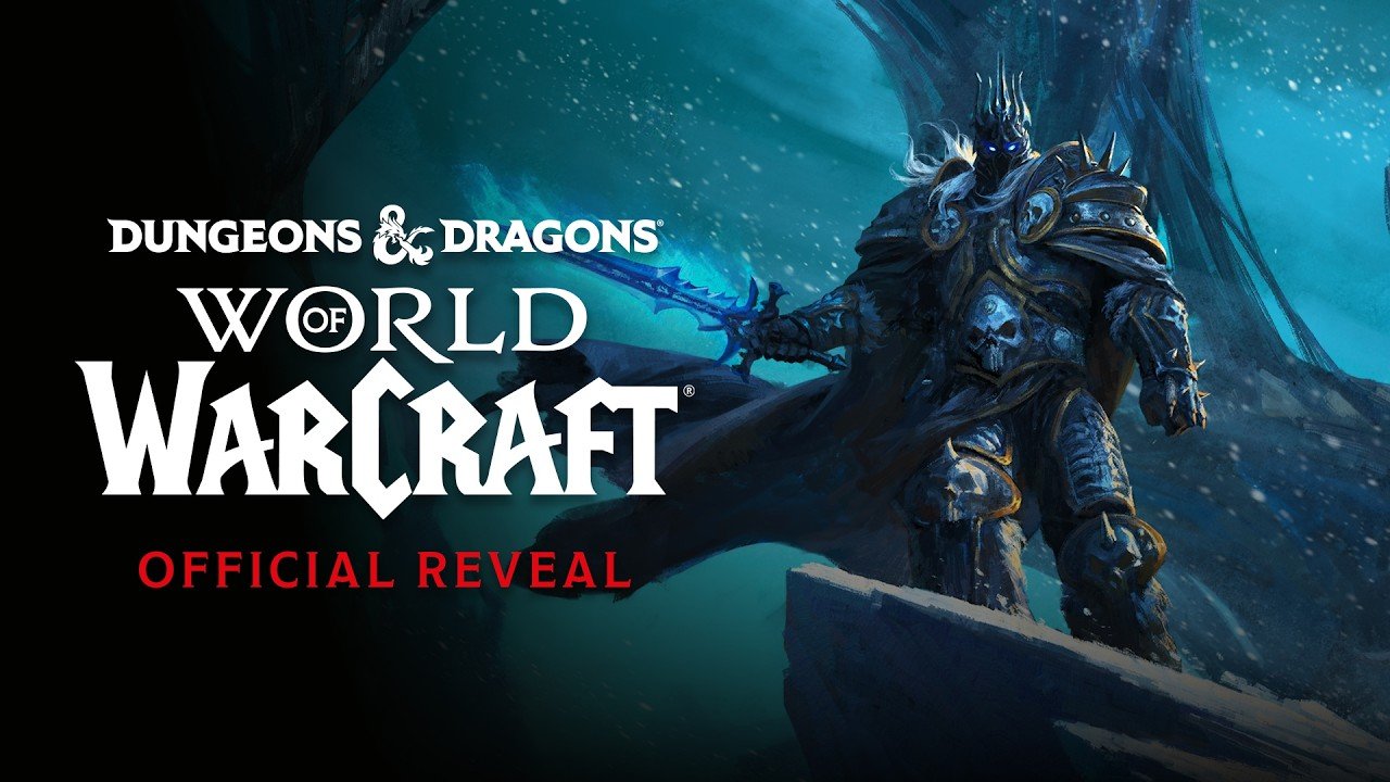 Ilustración del anuncio oficial de Dungeons & Dragons: World of Warcraft