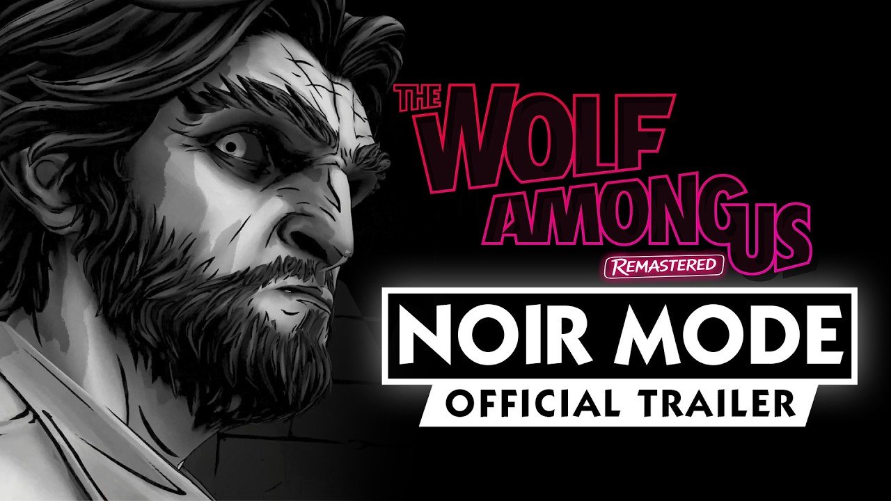 Bigby Wolf en el modo Noir de The Wolf Among Us Remastered