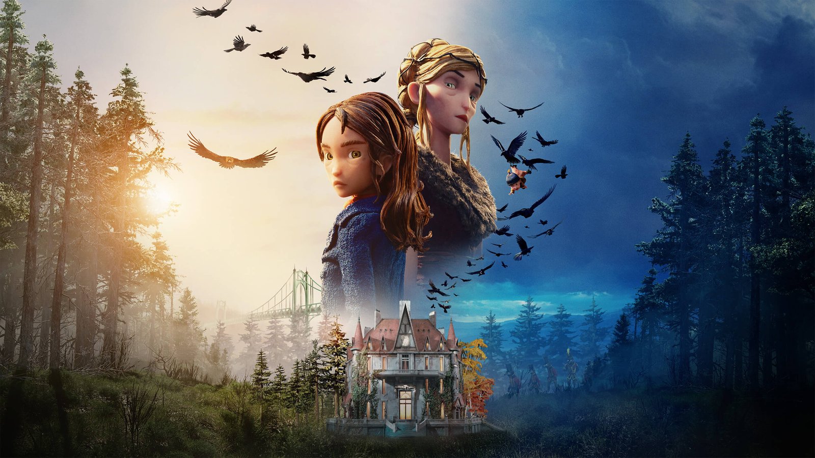 Arte promocional de Wildwood, la nueva pelicula de stop motion de Laika